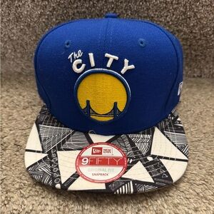 9Fifty Hardwood Classics Golden State Snapback Cap HWC NBA The City Original Fit